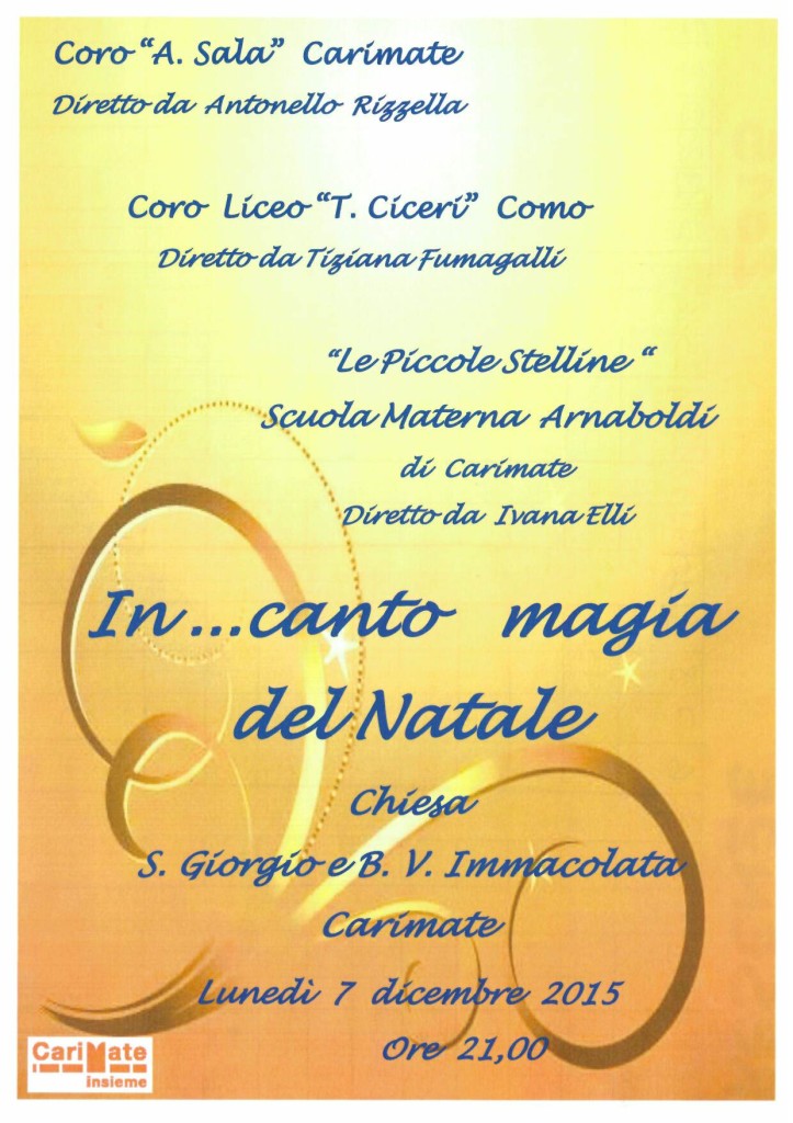 in...canto magia del natale